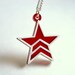 Mass Effect Paragon and Renegade Friendship Necklaces - LaserCut Acrylic - SALE PRICE