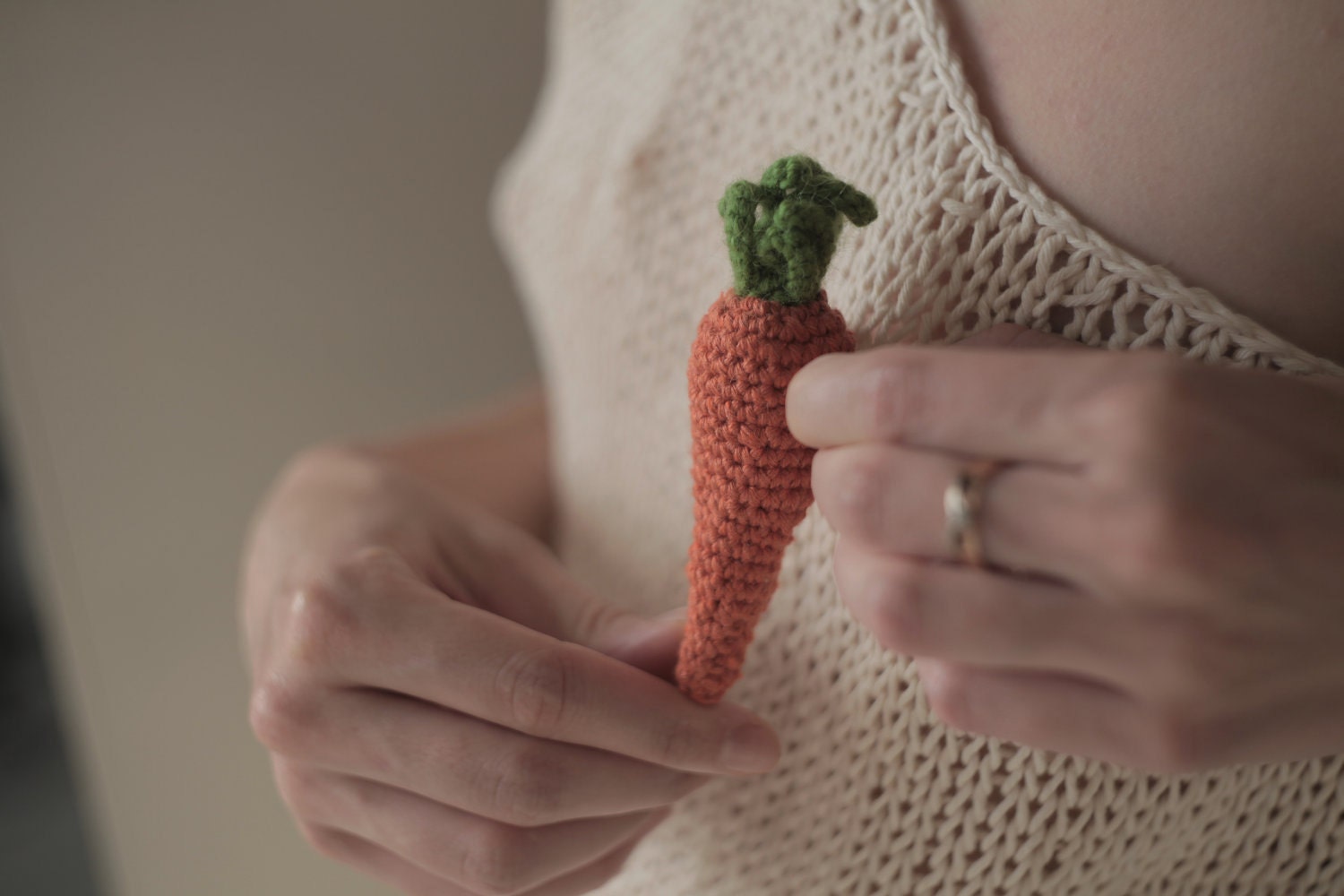 The Carrot Brooch