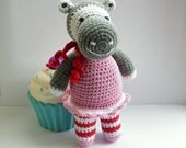 Hippo Twins - Crochet Pattern download - UK crochet terms with translation table to US