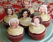 SUGAR MAGNOLIAS cupcake toppers