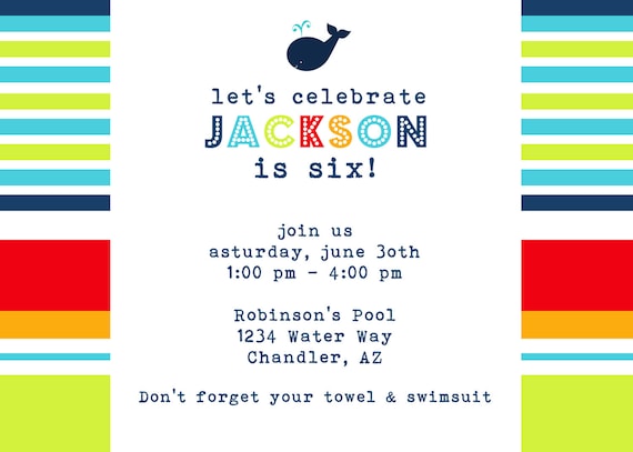PRINTABLE PARTY INVITATION - Preppy Boy Birthday or Baby Shower Invite - Fresh Chick Designs Il_570xn