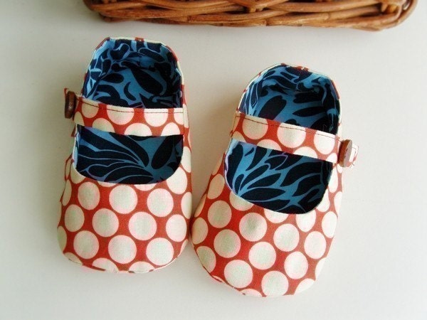 no 052 Charlotte Baby Mary Janes PDF Pattern