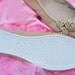 Handmade  wedding bridal shoes Mustard yellow  Hard bottoms custom women ballet  flats