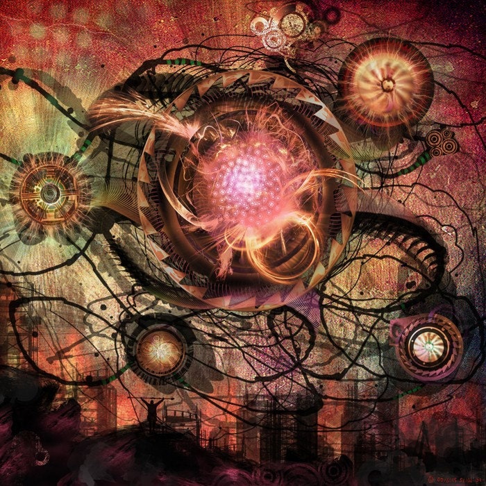 Universe03 - 10X10 Art Print