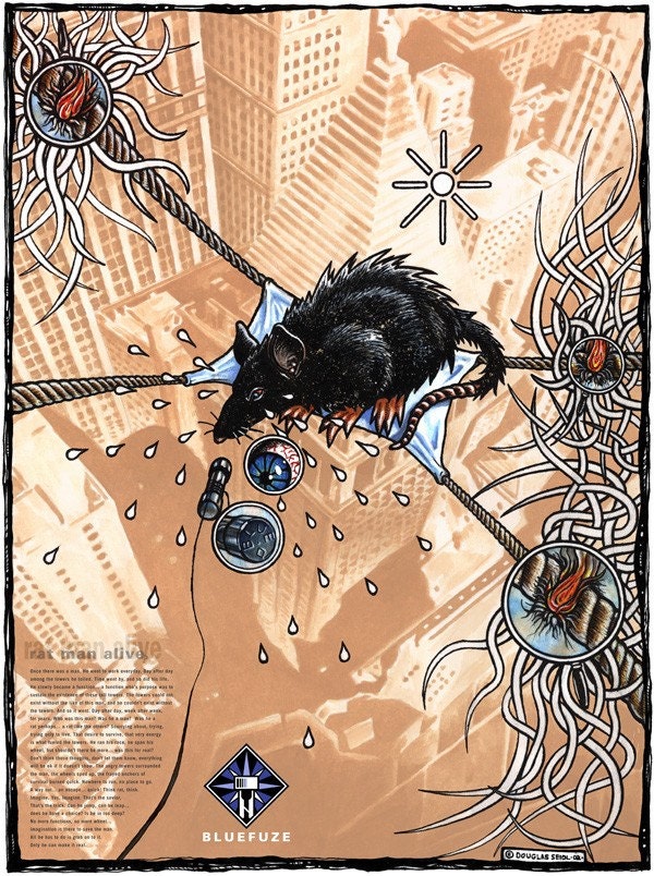 Rat Man Alive - 8.5X11 Art Print