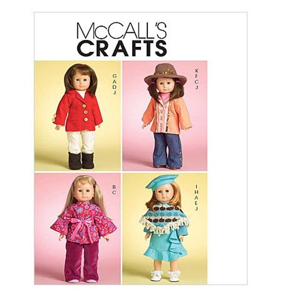 Doll Clothes Patterns Mccalls Kids and Family - Shopping.com