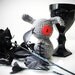 PATTERN - Zombie Bunny - Crocheted Halloween Amigurumi