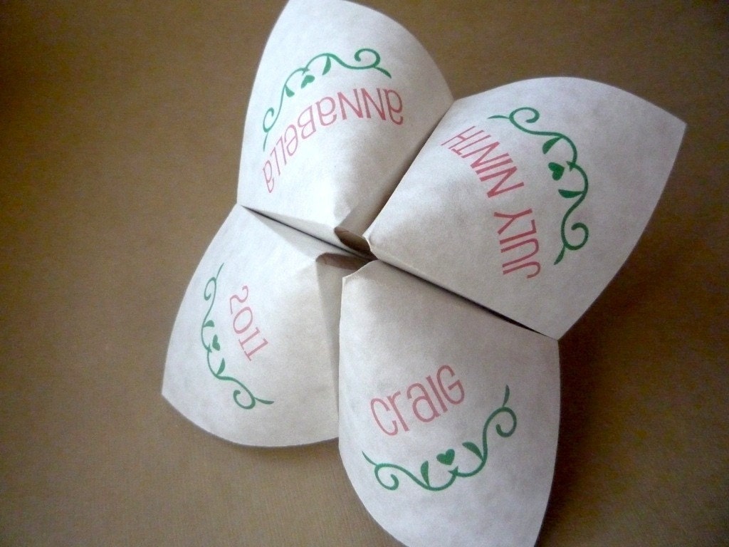 Famous Pairs Scramble Cootie Catcher (PDF - PRINTABLE)