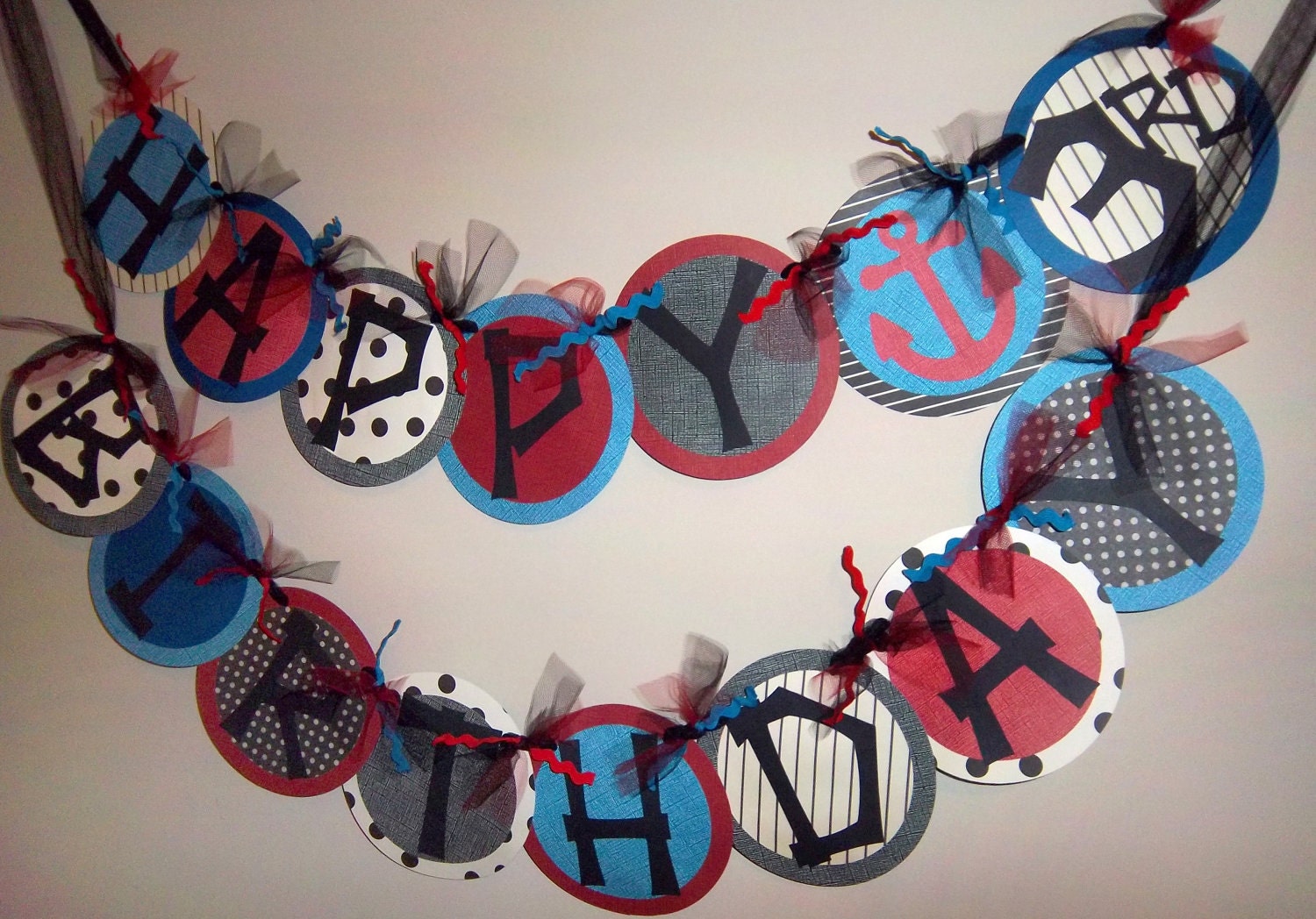 Pirates of the Party- Happy Birthday Banner