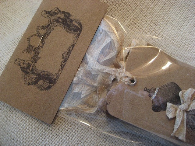 Set of 6 Large Dressform Tags