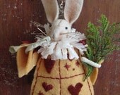 KIT  White Rabbit Ornament  Alice in Wonderland by cheswickcompany