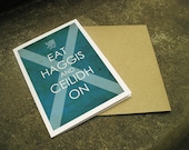 Eat Haggis Card