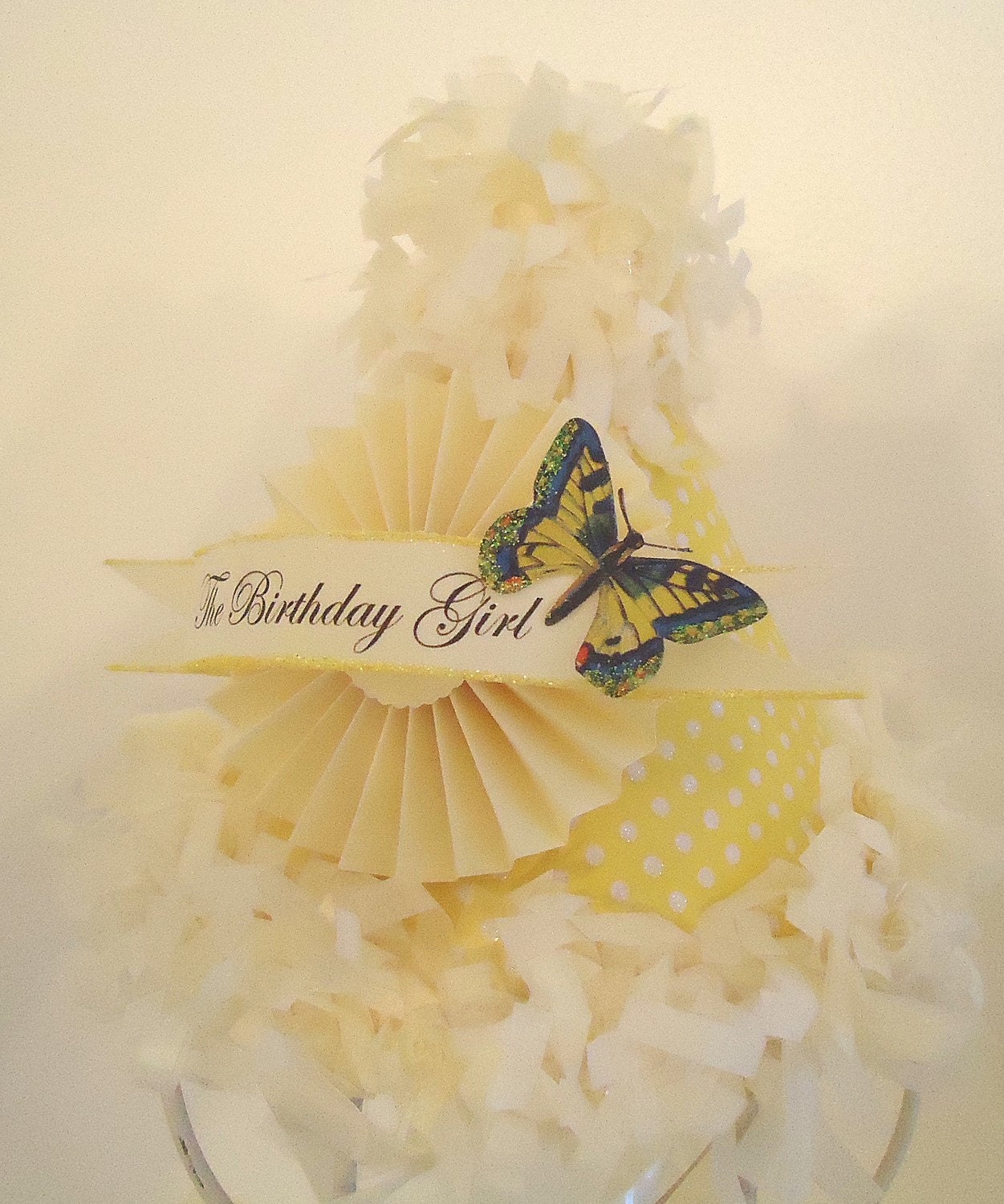 Sunny spring birthday girl hat, photo prop, special occasion