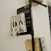 Industrial Pipe Bookshelf with Decortive Knob. home and garden, furniture, bookshelf