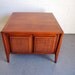 Mid Century Modern Danish Style Caned End Table