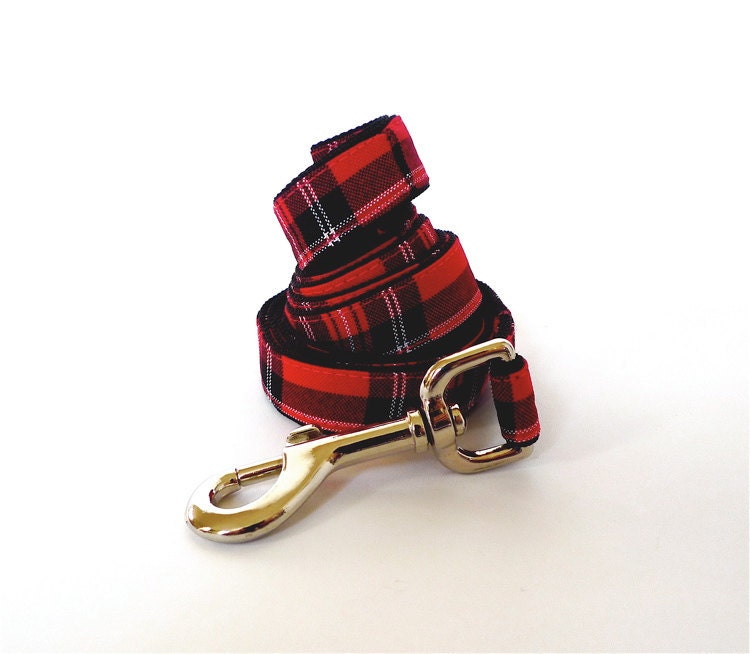 Leash -Red preppy-
