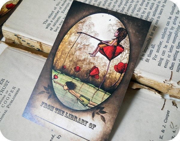 Waiting for True Love Bookplate- Set of 10