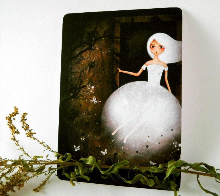 Bride Escape Postcard