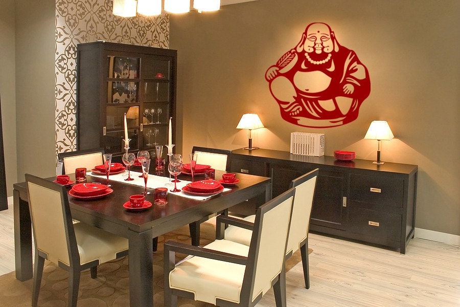 Buddha Vinyl Wall Decal Sticker Graphic  Sitting