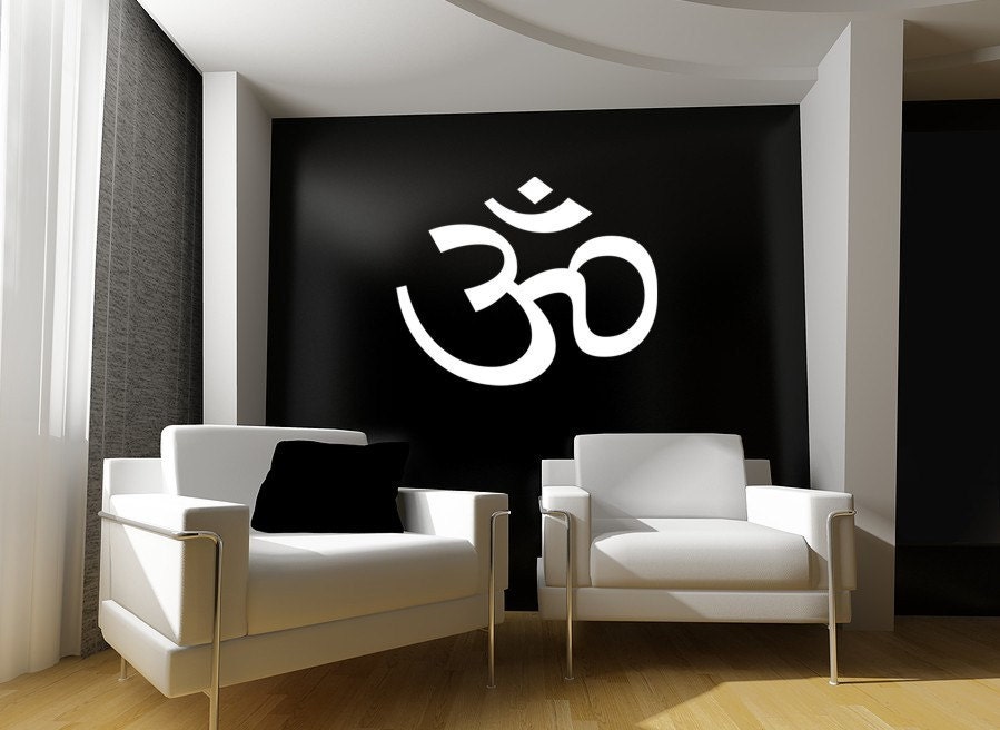 Vinyl Wall Art Decal Om Symbol Vinyl Wall Mural Decal Graphic