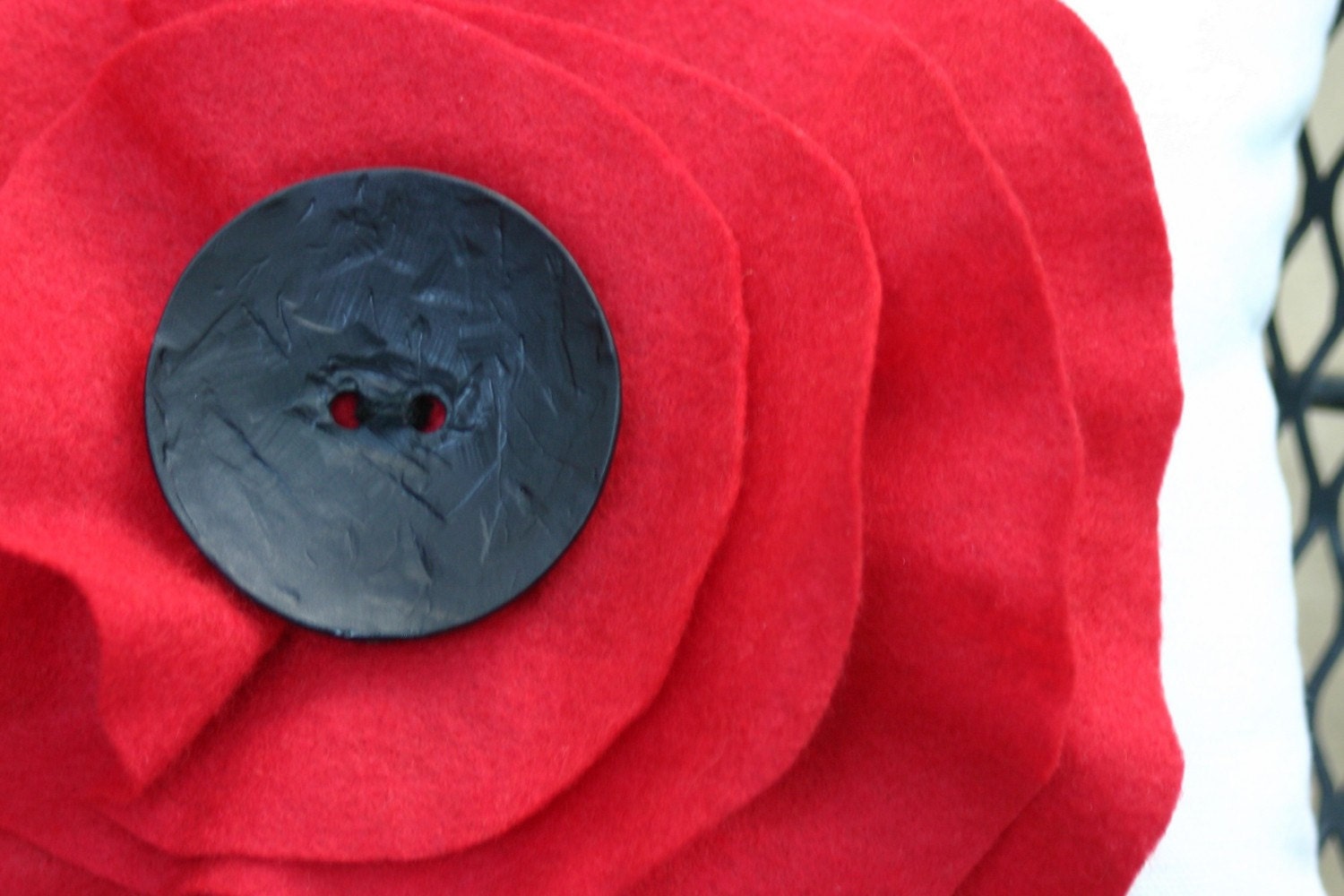 Big Poppy Pillow