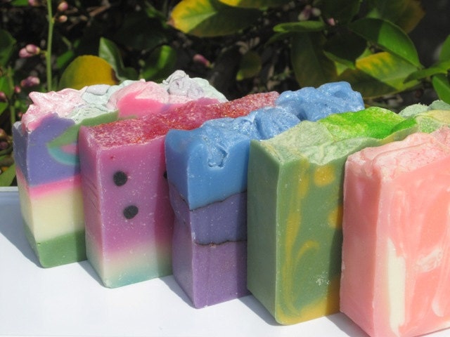 Save on 5 bars of Handmade Soap