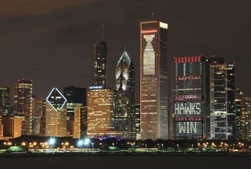 Chicago Skyline Blackhawks