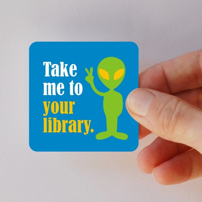take me to your library square magnet