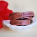 I am the master of my fate --- engraved leather wrap cuff bracelet