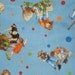 American Jane Peas and Carrots Farm Animals Children Blue moda fabrics FQ or more