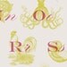 Regency alphabet print
