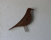 Mid Century Modern Inspired Clock-Eames Bird