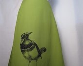 Green Bird Skirt