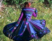 RESERVED for ChaosChild - Dryad Style Elf Coat By Enlightened Platypus - Made from recycled sweaters - Patchwork Fairy - Reconstructed - Whimsical OOAK Fairytale Couture