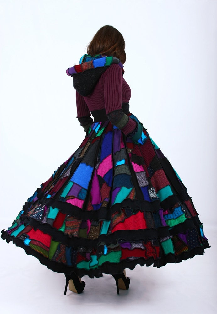 Recycled Sweater Coat  - Reserved for Leelala - One of a Kind Dream Coat