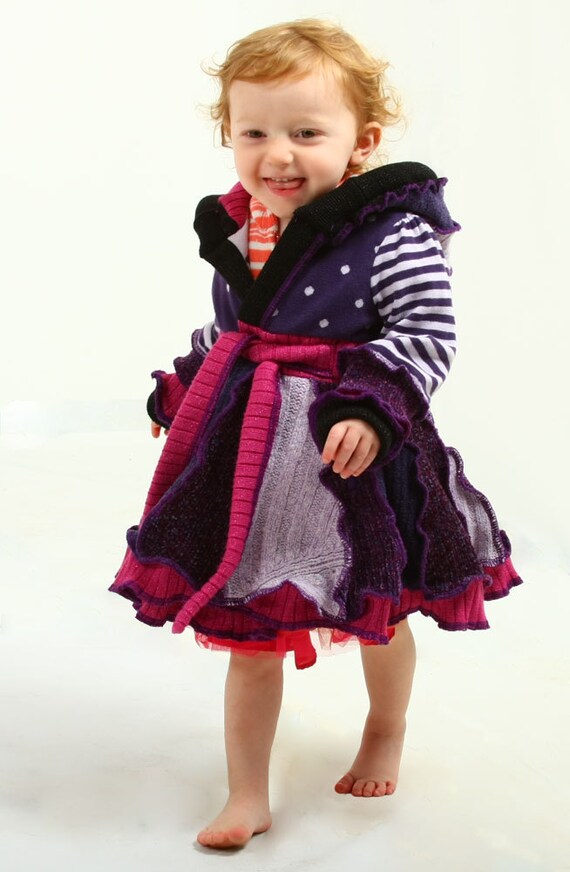 Girls Coat - Puggle Dream Coat - Reserved for Kate