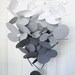 Baby Mobile in Fade to Black - Ombre Nursery Crib Mobile