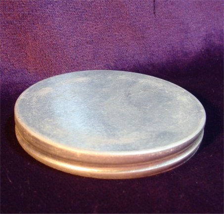 Extra Large Screw on LID or TOP for Jadite CANISTER Jar