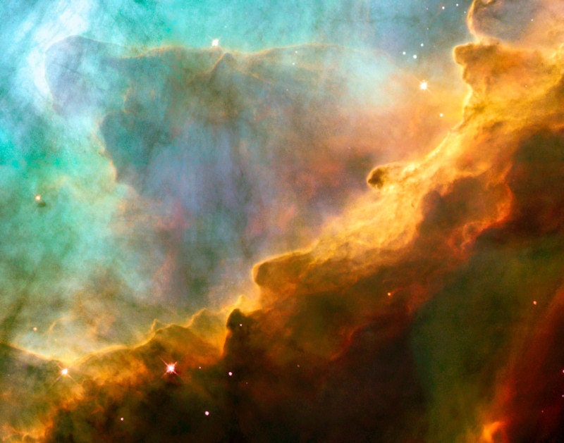 Swan Nebula 11x14 inch Fine Art Astronomy Photograph