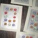 MACARONS - 16 X 20 Screen Printed Poster - Iridescent silver - Limited edition
