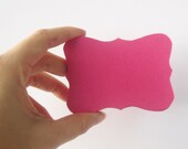 24 Bracket cards in Hot Pink Cardstock (3.5 x 2.5 inches) die cuts A104 Il_170x135
