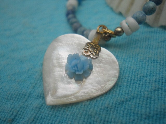 Beach Treasure Necklace Free  Shipping US and Canada