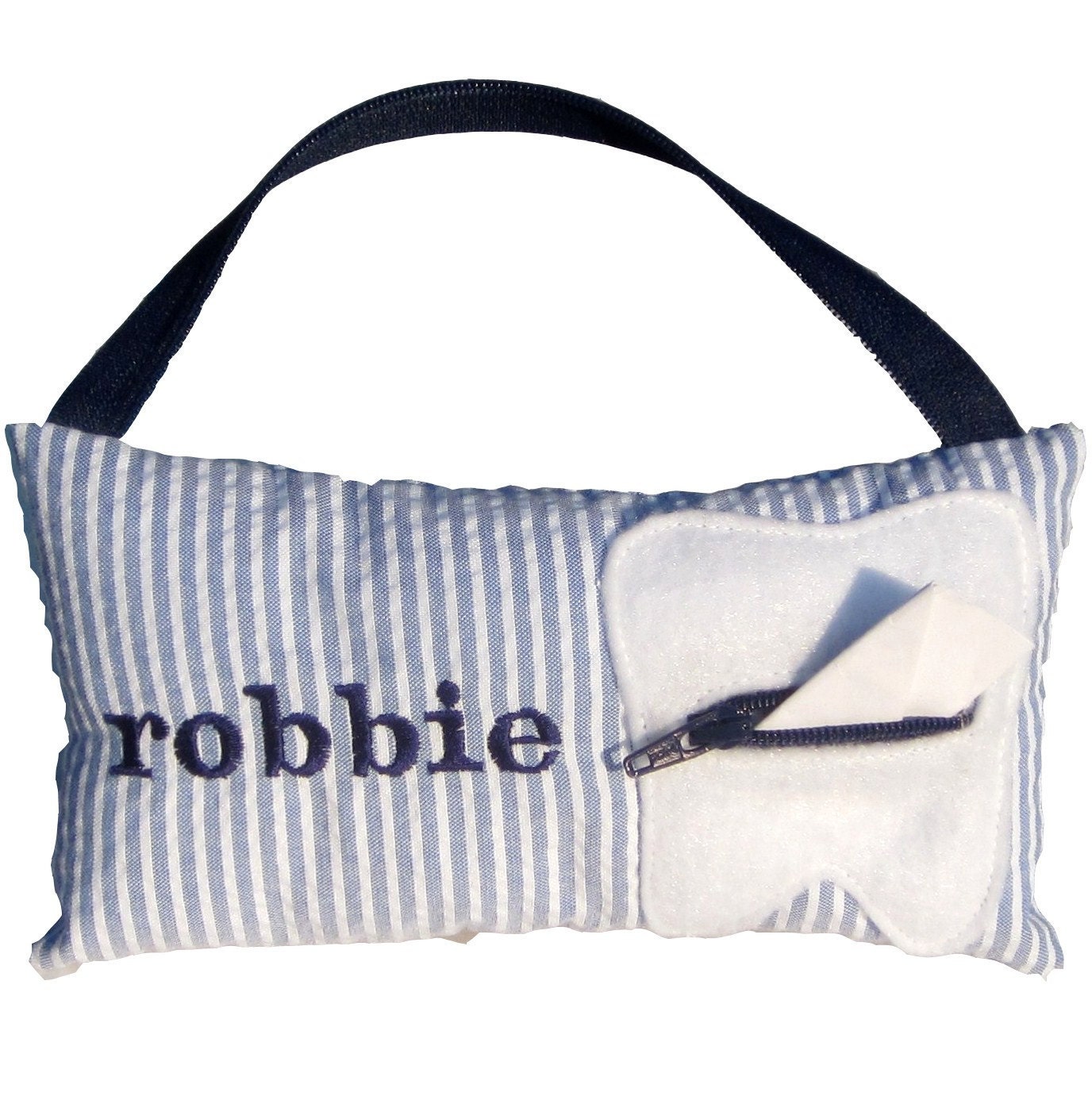 Little Boy's Personalized Tooth Fairy Pillow