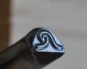 Wave Design Stamp-5 mm- Metal Stamp Metal Tools for Personalized Jewelry