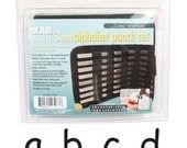 3 mm- Lowercase Comic Sans Font Metal Alphabet Set-Metal Stamps-Jewelry Stamping Supplies