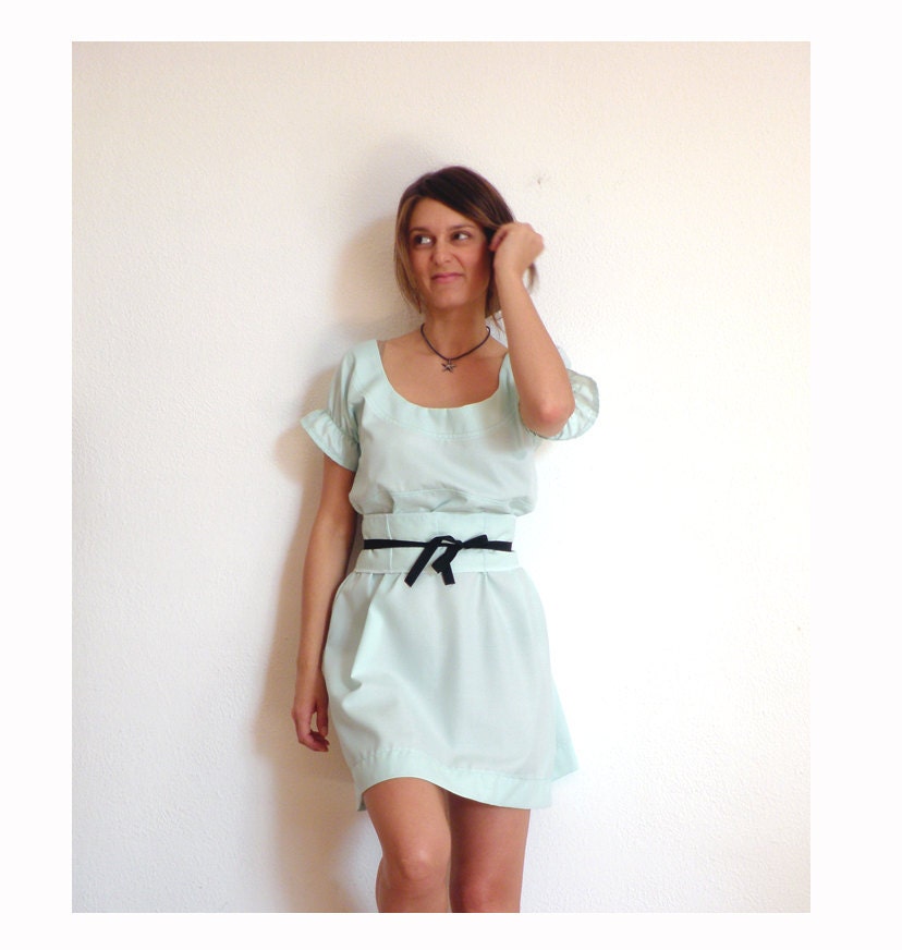 Reserved - TOTALLY COOL SALE Acqua little ball dress