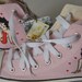 Betty Boop on Pink  Converse Hand Painted COP13