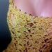 Touch of Gold Shimmering Crochet Top