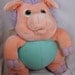Super Rare Piggypine Wuzzles Plush