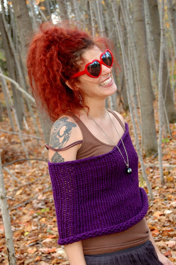 Mulberry Chunky Cowl